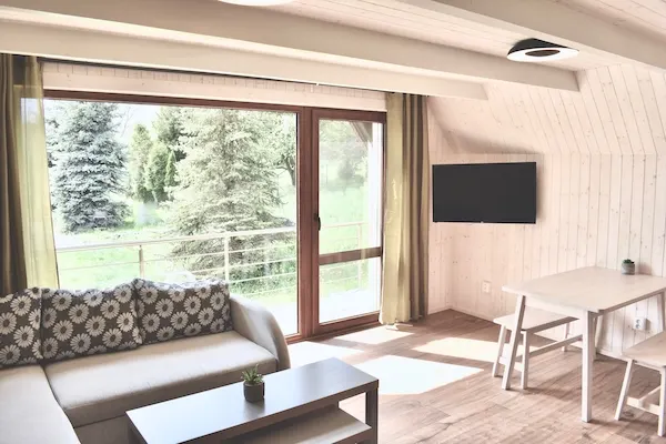 Retrochaty — dřevěné chaty apartmánového typu